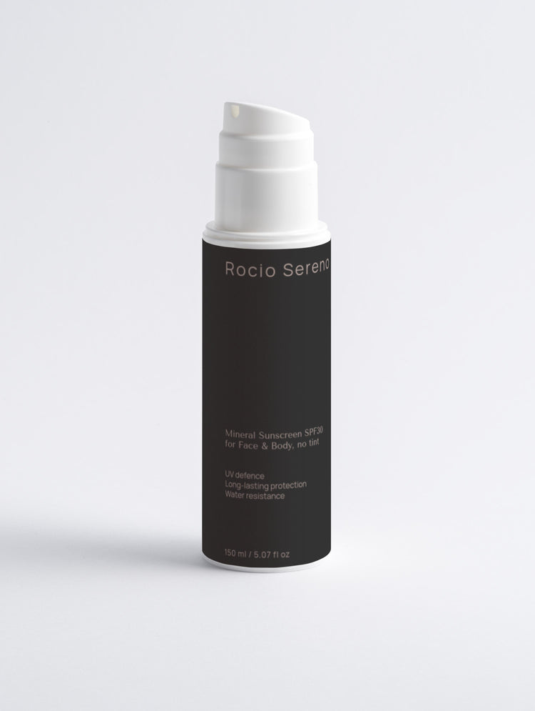 Mineral Sunscreen SPF30 for Face & Body in tube – natural sun protection by Rocio Sereno