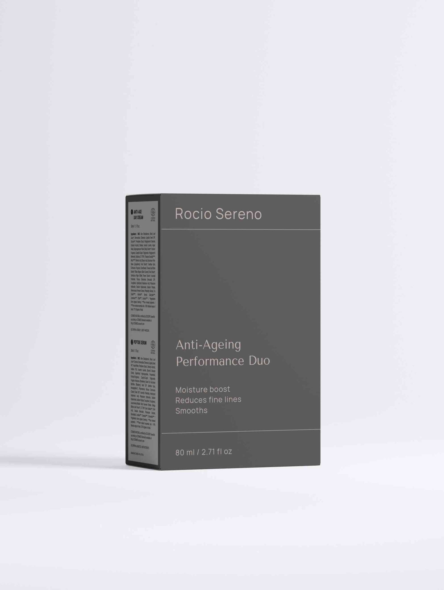 Anti-Ageing Performance Duo – Peptide Serum and Collagen Anti-Age Night Cream by Rocio Sereno