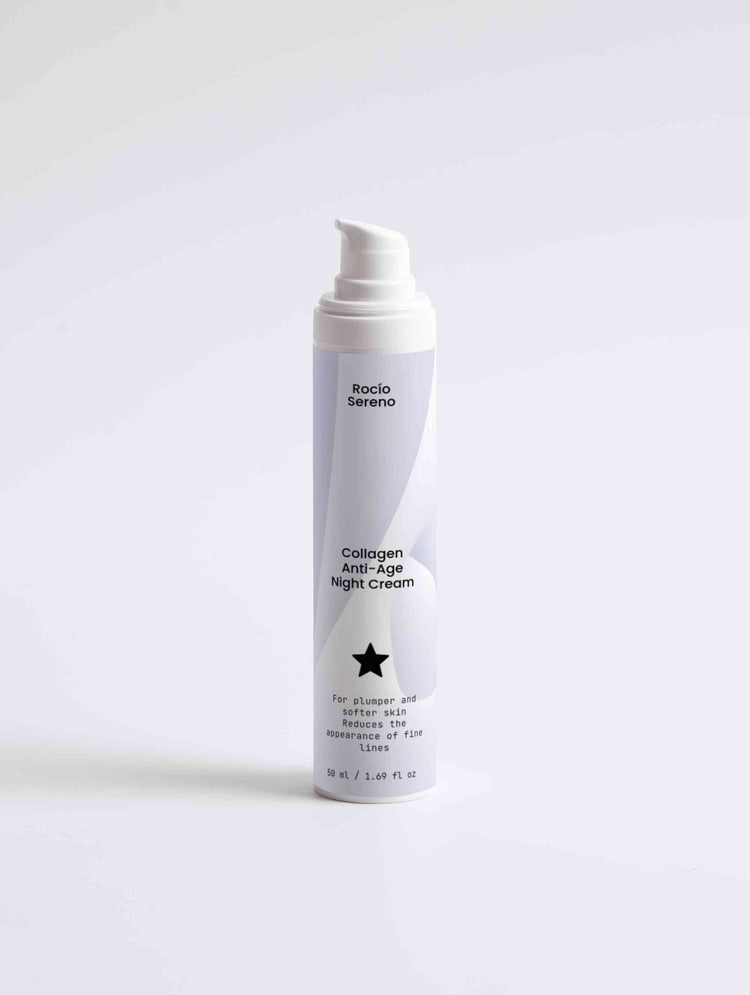 Collagen Anti-Age Night Cream – night moisturizer with marine plankton, Cocoa Butter, and Shea Butter for firmer, hydrated, youthful skin
