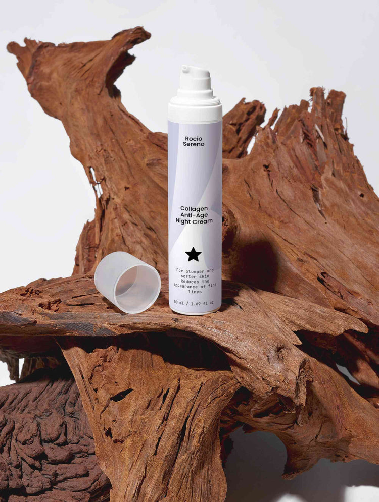 Collagen Anti-Age Night Cream – night moisturizer with marine plankton, Cocoa Butter, and Shea Butter for firmer, hydrated, youthful skin