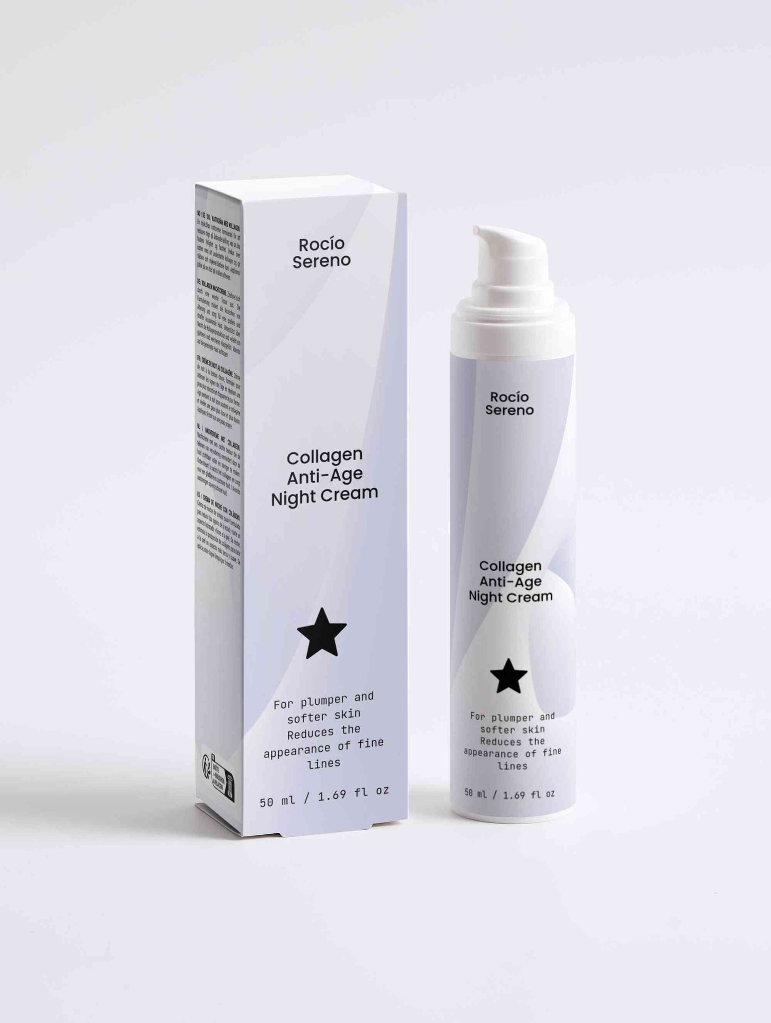 Collagen Anti-Age Night Cream – night moisturizer with marine plankton, Cocoa Butter, and Shea Butter for firmer, hydrated, youthful skin