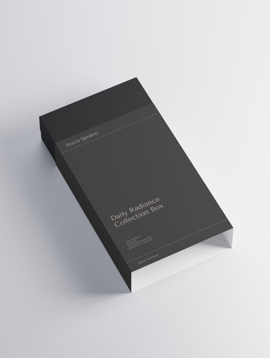 Daily Radiance Collection Box – skincare set with Cleansing Foam, All-In-One Facial Oil, and Moisturising Day Cream by Rocio Sereno