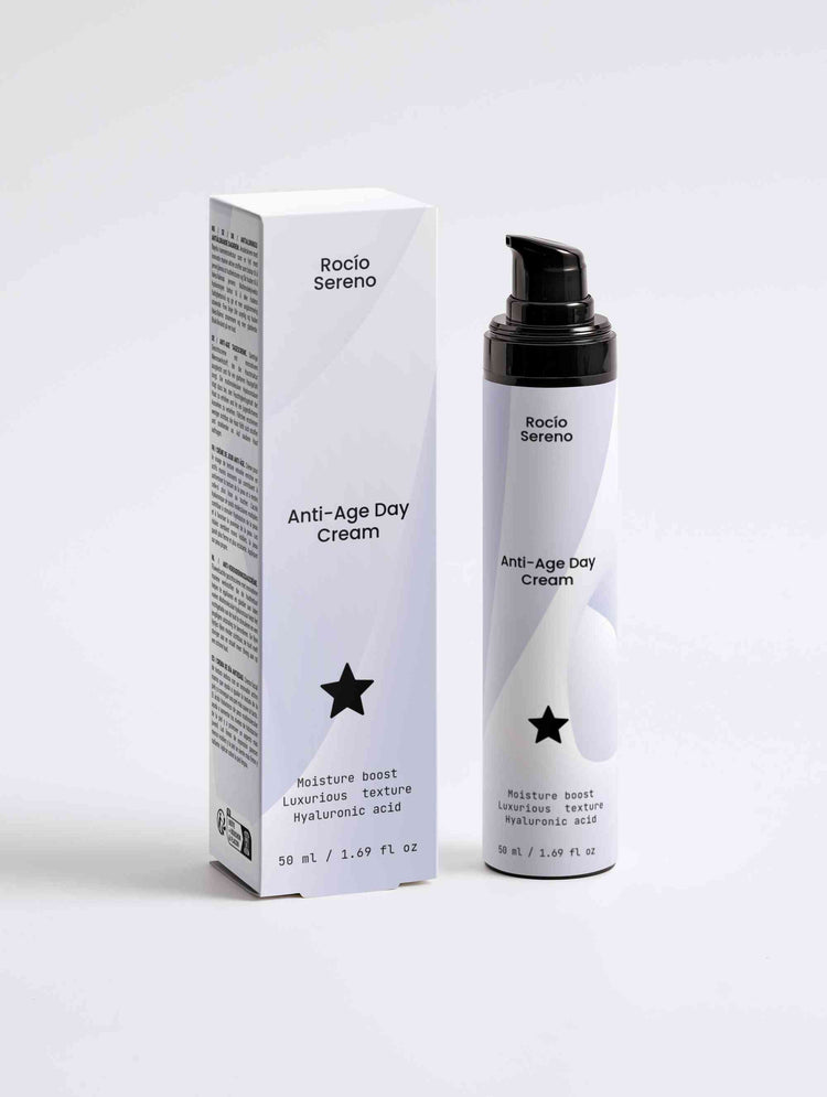 Anti-Age Day Cream with marine active, hyaluronic acid, and luxurious moisturising texture