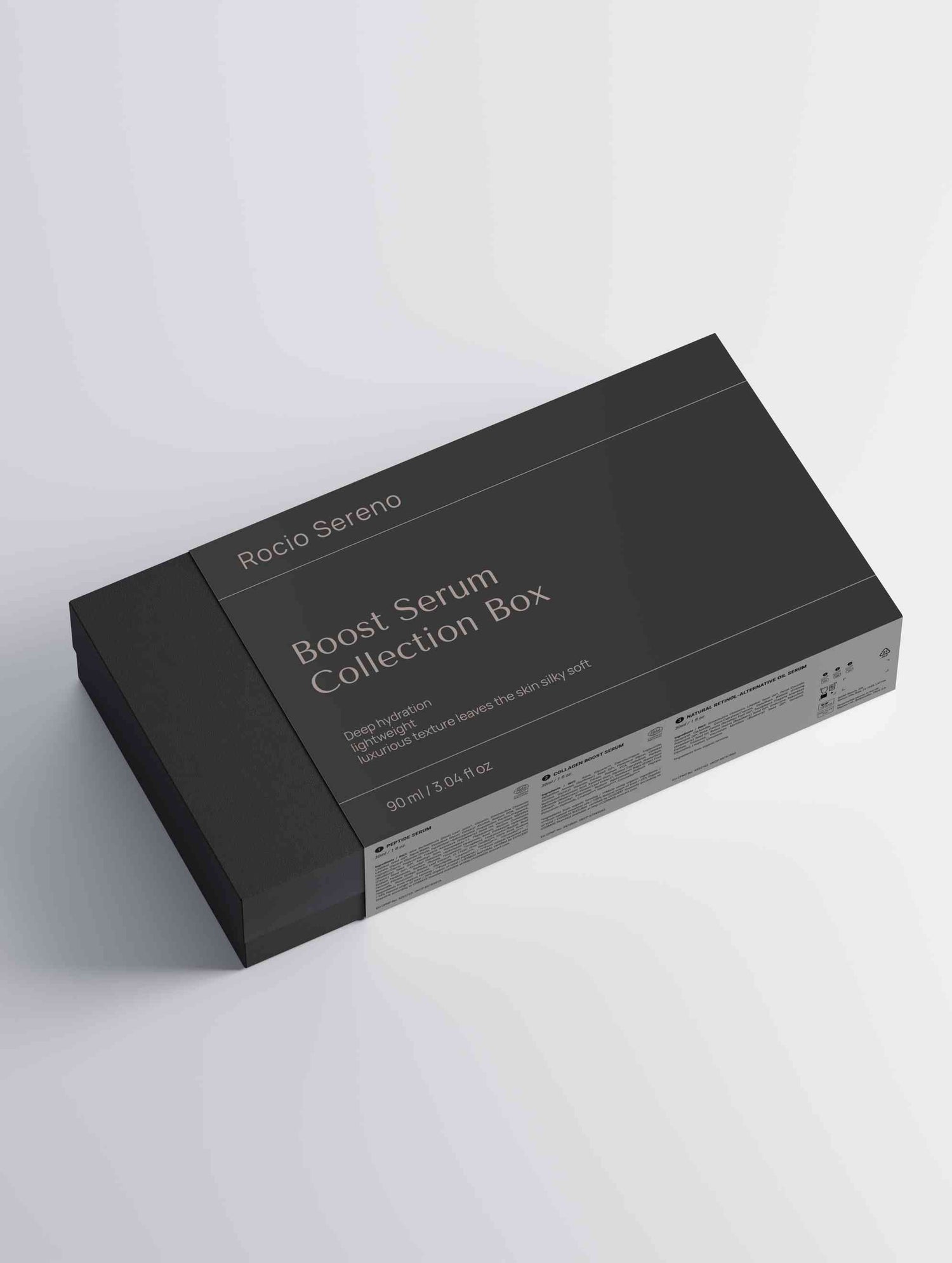 Boost Serum Collection Box – Collagen Boost, Peptide, and Natural Retinol Alternative Serums by Rocio Sereno