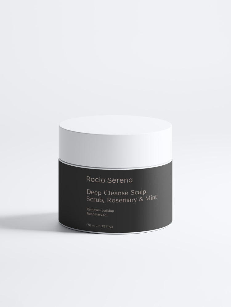 Deep Cleanse Scalp Scrub with Rosemary & Mint | Rocio Sereno