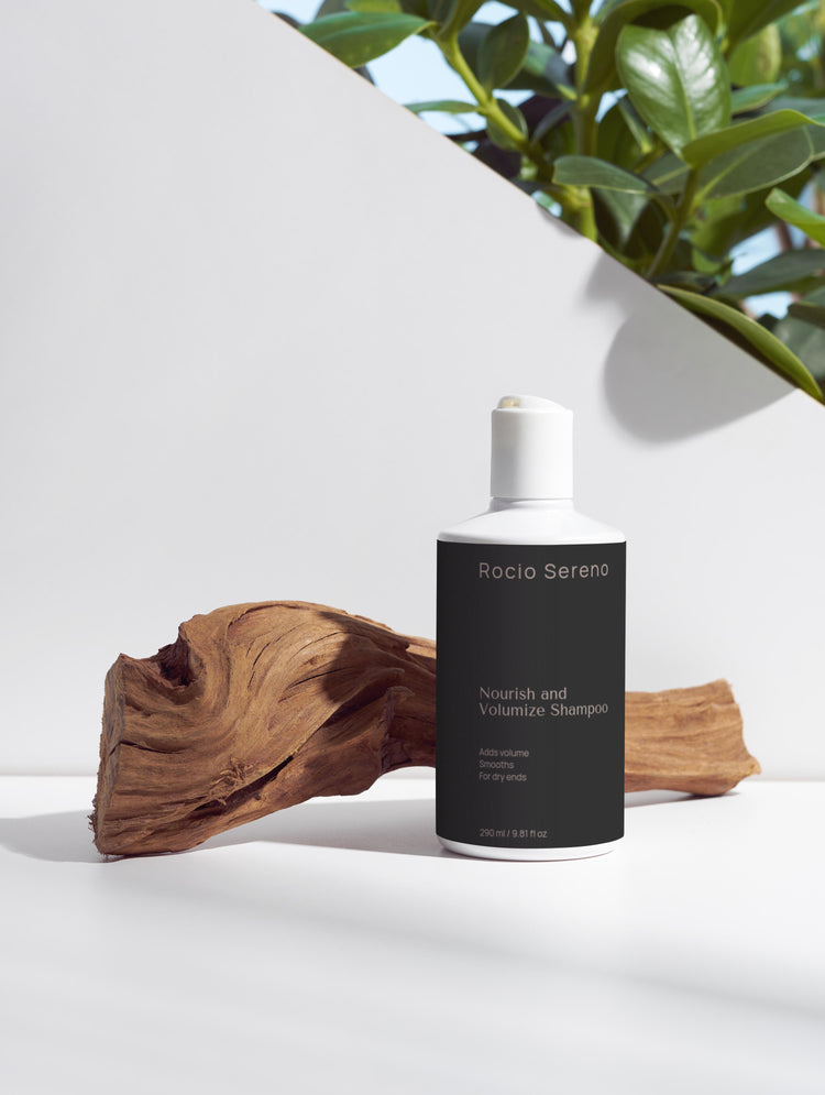 Nourish and Volumize Shampoo for fuller and healthier hair | Rocío Sereno